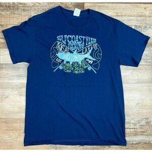 Magellan Outdoors Women's Navy Blue Top (L)